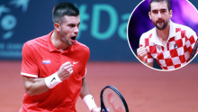 Borna Ćorić objasnio kako je motivirao Marina Čilića uoči odlučujućeg meča