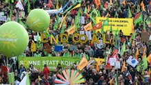 Tisuće stanovnika Bruxellesa prosvjedovalo protiv globalnog zatopljenja