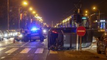 Sudar autobusa i automobila u središtu Zagreba