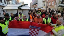 Žuti prsluci marširali Hrvatskim gradovima, okupilo se malo građana