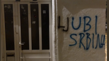Zadranin koji je prepravio grafit 'Ubi Srbina' u 'Ljubi Srbina' kazneno prijavljen