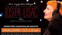 Josipa Lisac ekskluzivno 13.02. na filmskom platnu u Kaptol Boutique Cinema i Cinestaru 4DX Mall of Split