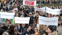 Tisuće građana na prosvjedu inicijative #Spasime, kreće dijalog s Vladom