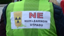 Skup protiv odlagališta nuklearnog otpada na Trgovskoj gori