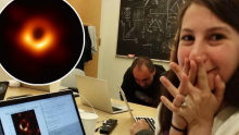 Ovo je Katie Bouman, mlada znanstvenica koja je pomogla snimiti prvu sliku crne rupe