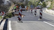 Zatvoren promet Jadranskom magistralom kod Podgore, stanovnici 'odsječeni'