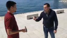 [VIDEO] Pogledajte snimku incidenta usred Splita: Napadnuti aktivisti koji upozoravaju na nered