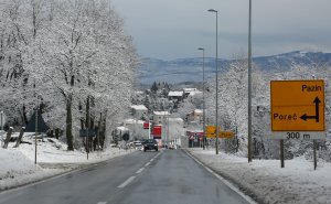 Snijeg je zabijelio i Istru