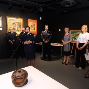 Otvorenje izložbe Muzeja policije krivotvorenih umjetnina 'Ljepota lažnog sjaja'