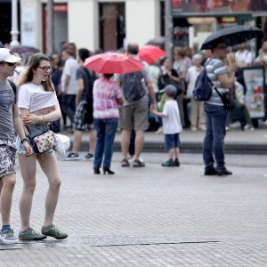 Pljusak u Zagrebu