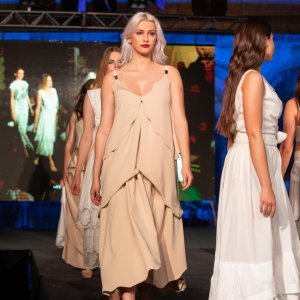 Modna revija Glamour fashion show na Stradunu