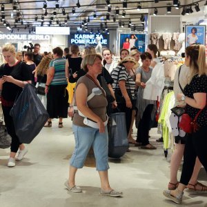 Otvorenje robne kuće Primark u Ljubljani