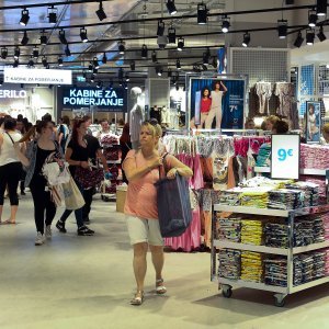 Otvorenje robne kuće Primark u Ljubljani