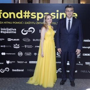 Jelena Veljača i premijer Andrej Plenković