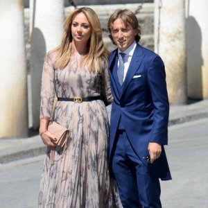 Luka Modrić sa suprugom Vanjom Bosnić