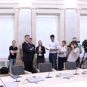 U nazočnosti Andreja Plenkovića predstavljena obnovljena dvorana Ban Jelačić