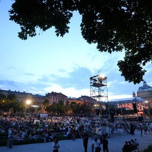 Koncert Simfonijskog orkestra HRT-a na Trgu kralja Tomislava u sklopu programa Zagreb Classic