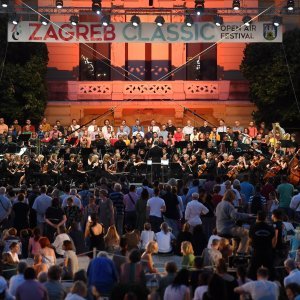 Koncert Simfonijskog orkestra HRT-a na Trgu kralja Tomislava u sklopu programa Zagreb Classic