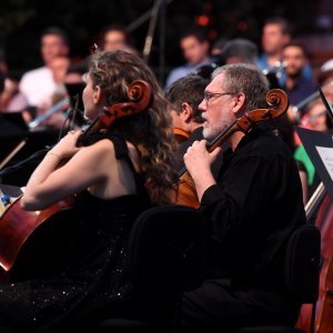 Koncert Simfonijskog orkestra HRT-a na Trgu kralja Tomislava u sklopu programa Zagreb Classic