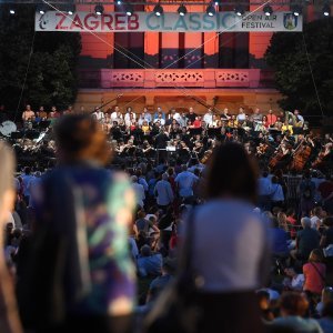 Koncert Simfonijskog orkestra HRT-a na Trgu kralja Tomislava u sklopu programa Zagreb Classic