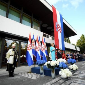 Svečani prijem povodom Dana državnosti u Uredu predsjednice