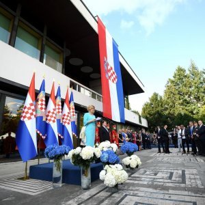 Svečani prijem povodom Dana državnosti u Uredu predsjednice