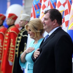 Kolinda Grabar-Kitarović i Jakov Kitarović