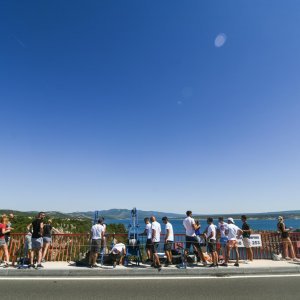 Maslenica: Otvorenje sezone bungee jumpinga s Masleničkog mosta