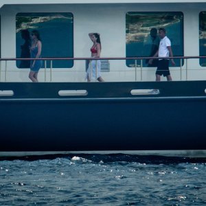 Obitelj i prijatelji Sylvestera Stallonea na jahti Meira