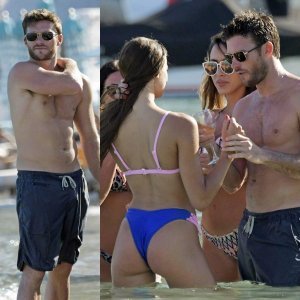 Scott Eastwood uživa na Mikonosu