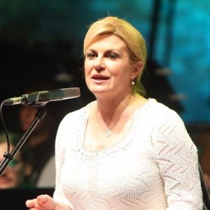 Predsjednica Kolinda Grabar-Kitarović na otvorenju Muzeja Domovinskog rata