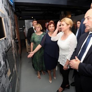 Predsjednica Kolinda Grabar-Kitarović na otvorenju Muzeja Domovinskog rata