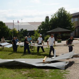 Pitomača: Olujni vjetar iščupao kompletno krovište školske dvorane