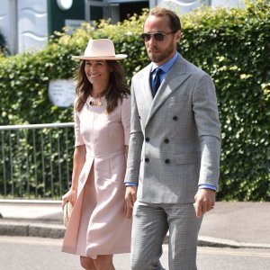 Pippa Middleton i James Middleton na Wimbledonu