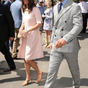 Pippa Middleton i James Middleton na Wimbledonu