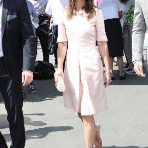 Pippa Middleton i James Middleton na Wimbledonu