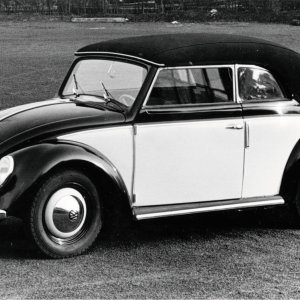 VW Buba Karmann kabriolet iz 1949.