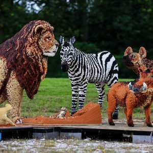 LEGO životinje u Safari parku Knowsley