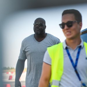 Bivši NBA košarkaš Shaquille O'Neal sletio u zračnu luku Zadar