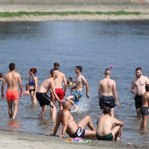 Rijeka Drava, spas od ljetnih vrućina i jakog sunca