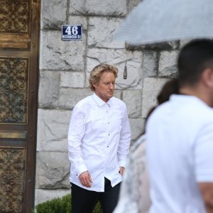 Owen Wilson i Salma Hayek odradili dio snimanja filma Bliss u splitskoj galeriji Meštrović