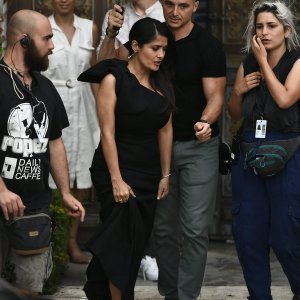 Owen Wilson i Salma Hayek odradili dio snimanja filma Bliss u splitskoj galeriji Meštrović