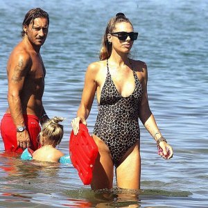 Francesco Totti i Ilary Blasi