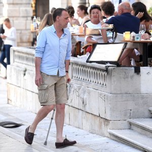Vinko Brešan s obitelji uživa u Dubrovniku