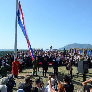 Svečani program na kninskoj tvrđavi povodom Dana pobjede i domovinske zahvalnosti