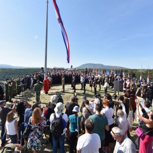 Svečani program na kninskoj tvrđavi povodom Dana pobjede i domovinske zahvalnosti