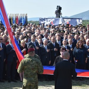 Svečani program na kninskoj tvrđavi povodom Dana pobjede i domovinske zahvalnosti