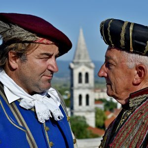 Pripreme za predstavu 'Opsada Sinja 1715.'