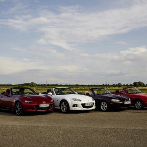 Mazda MX-5 sve generacije