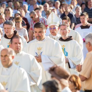 Predsjednica Grabar-Kitarović na proslavi Velike Gospe na trsatskom svetištu